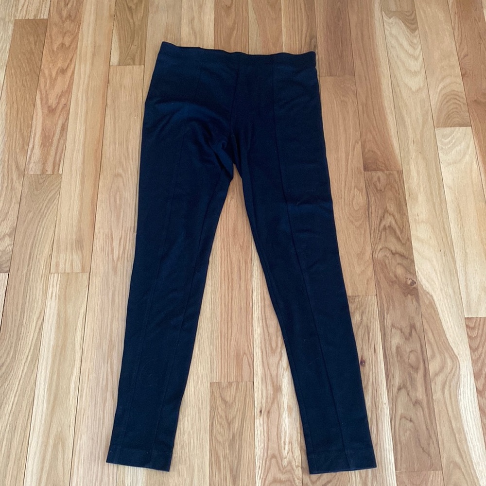 Basic H&M Black Leggings middle leg seam M